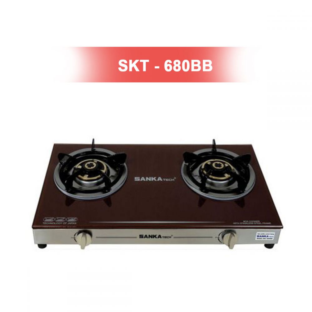 Bếp gas đôi SKT - 680 BB