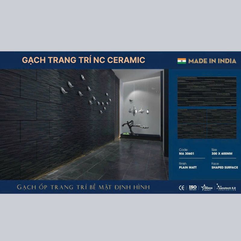 Gạch ốp tường Ấn độ kích thước 30x60 MA30601