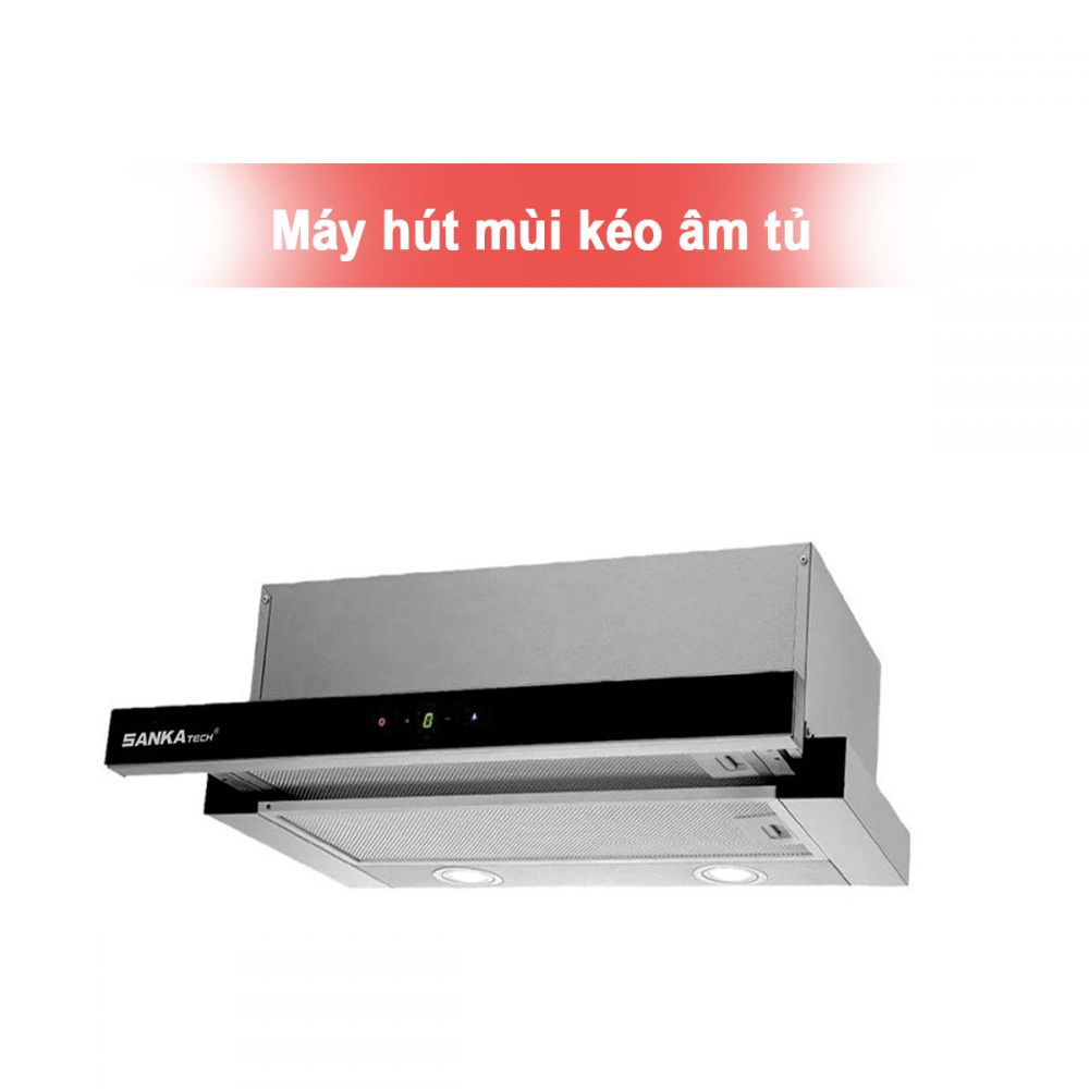 Máy hút mùi kéo âm tủ