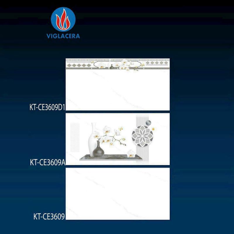 Gạch ốp tường Viglacera kích thước 30x60 KT-CE3609D1-3609A-3609