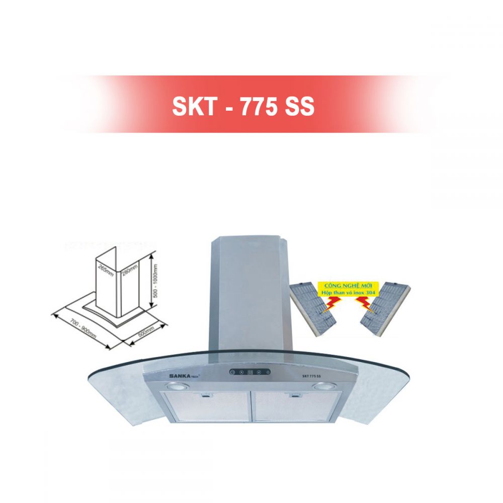 Máy hút mùi SKT - 775 SS